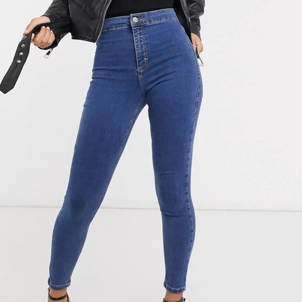 TOPSHOP Joni style high-rise skinny jeans